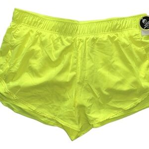 Athletic Works Running shorts, NWT, Sz XXL (20), Neon Yellow